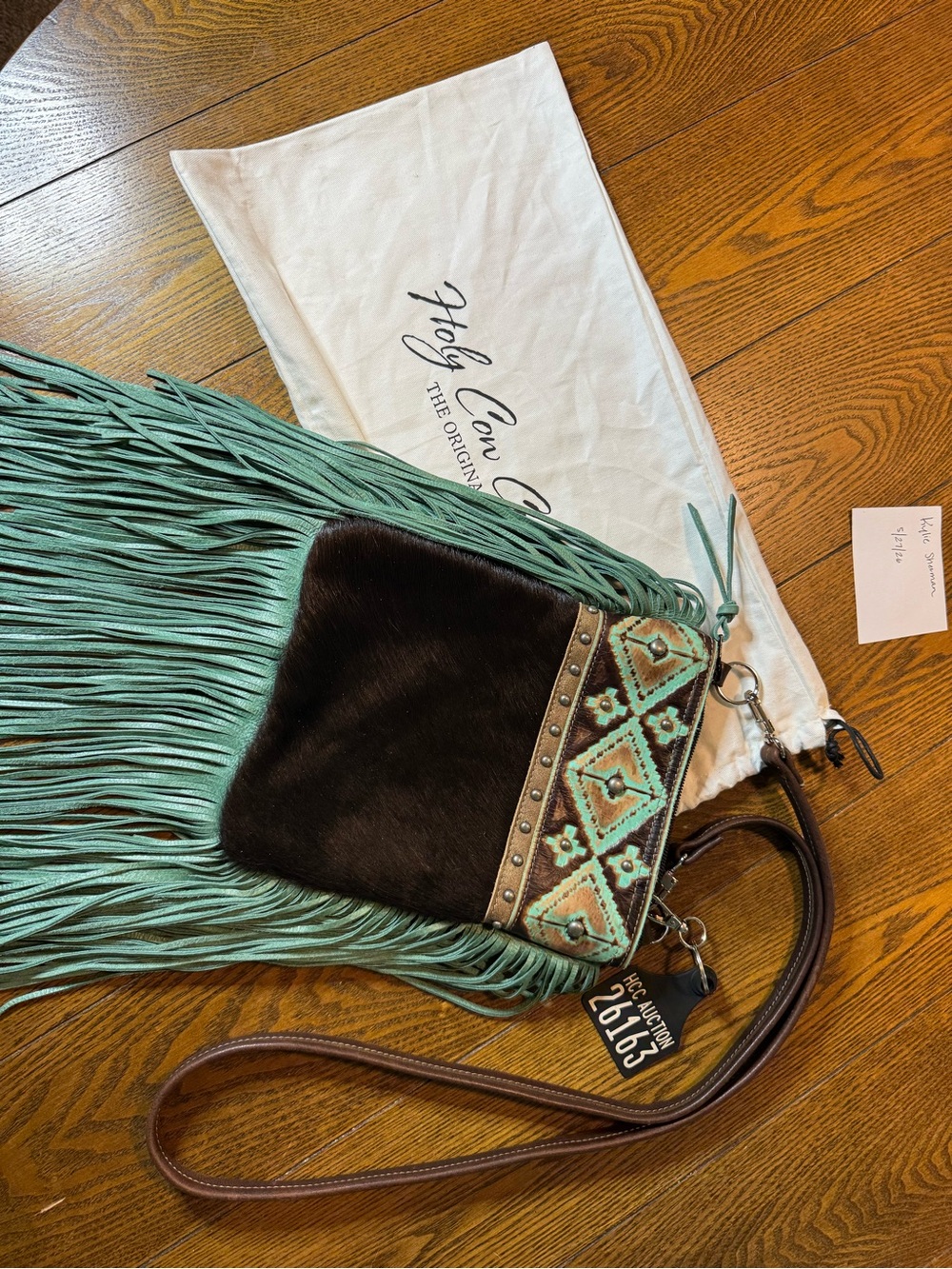 Holy Cow Couture Cowhide Crossbody #26163